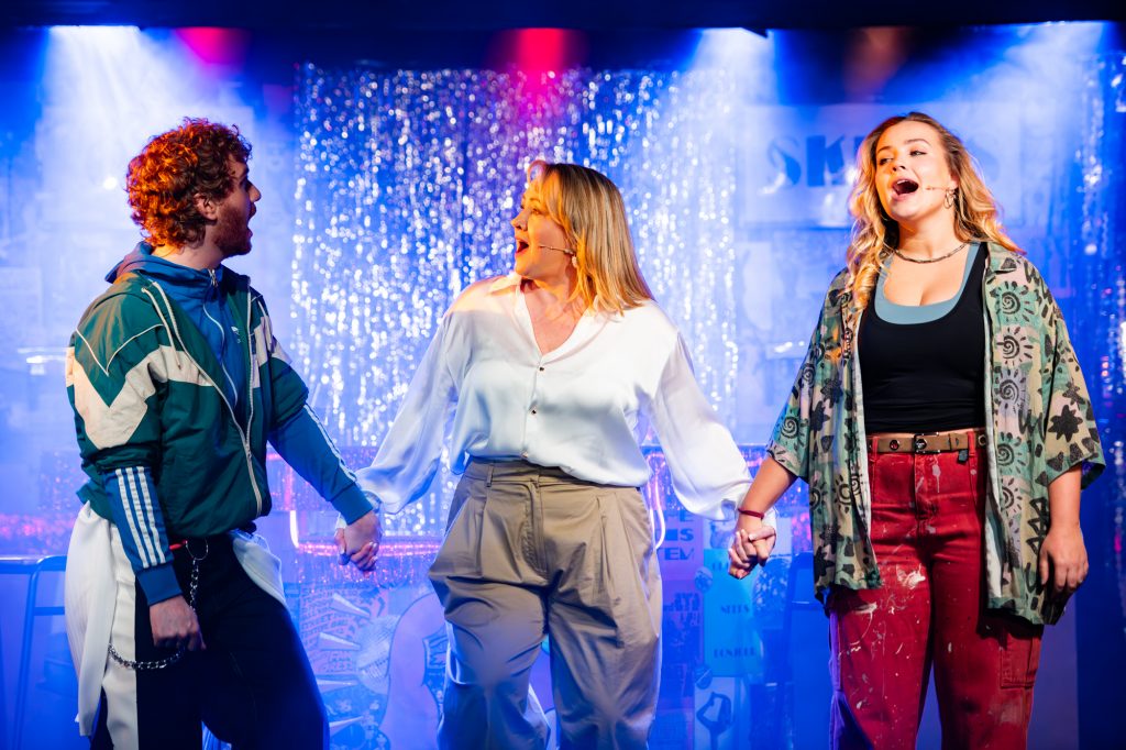 Jake Stephen, Shona-White and Rosie Graham in Outskirts by Bethany Tennick - Photo by Tommy Ga-Ken Wan