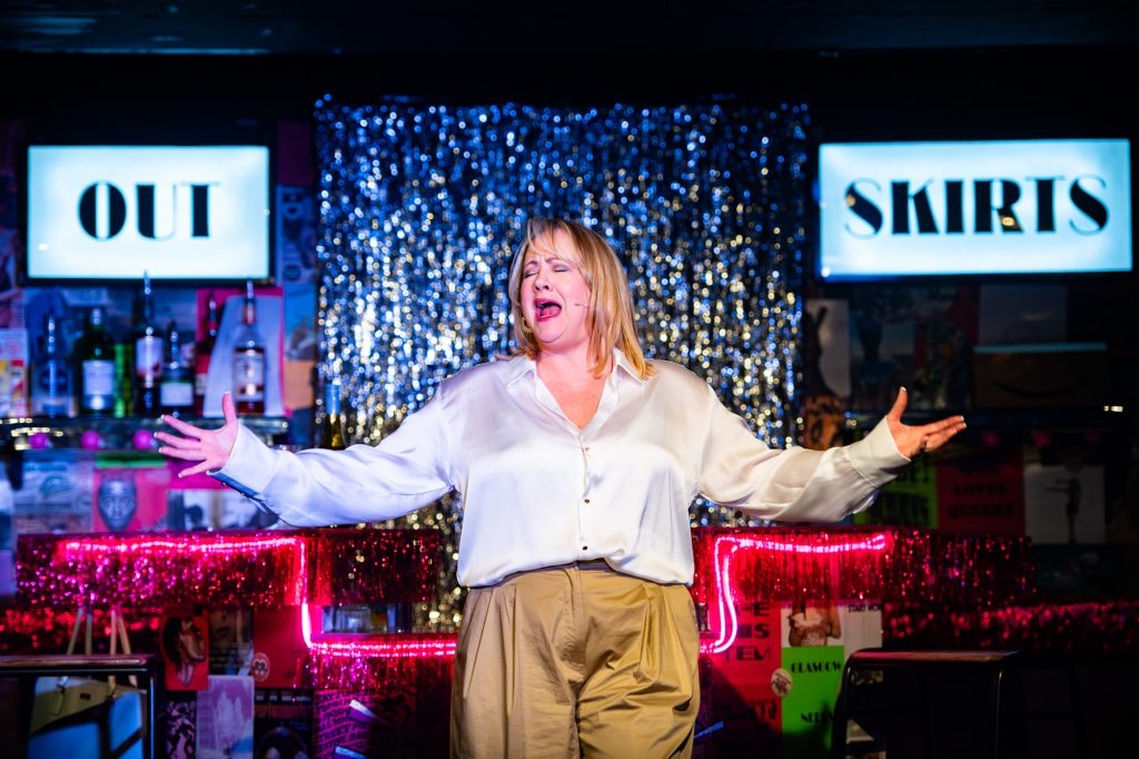 Shona White in Outskirts by Bethany Tennick - photo by Tommy Ga-Ken Wan