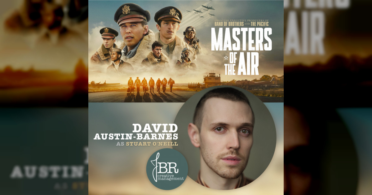 David Austin-Barnes as Stuart O'Neill in Masters of the Air - JBR ...
